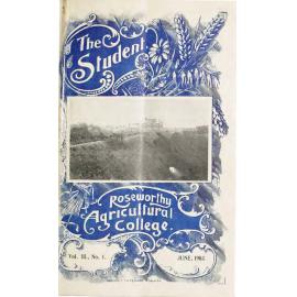Roseworthy Student Vol 3 No 1 June 1903