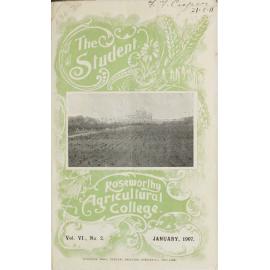 Roseworthy Student Vol 6 No 2 January 1907