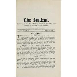 Roseworthy Student Vol 7 No 3 March 1908
