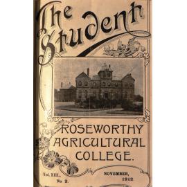 Roseworthy Student Vol 13 No 2 November 1912