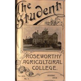 Roseworthy Student Vol 14 No 1 August 1913