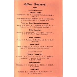 Roseworthy Student Vol 16 No 2 February 1916