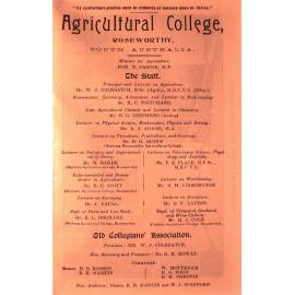 Roseworthy Student Vol 20 No 2 December 1921