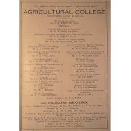 Roseworthy Student Vol 26 No 2 August 1930