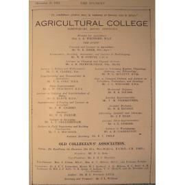 Roseworthy Student Vol 27 No 2 December 1931