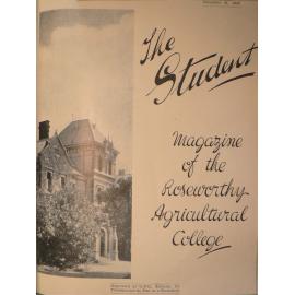 Roseworthy Student Vol 31 No 1 December 1935