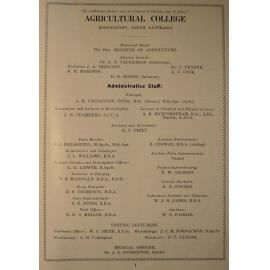 Roseworthy Student Vol 37 No1 1941