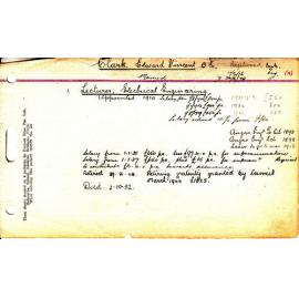 CLARK, Edward Vincent