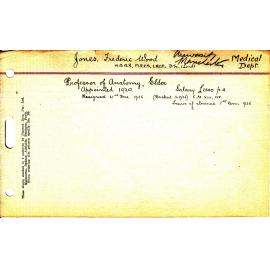 JONES, Frederic WOOD