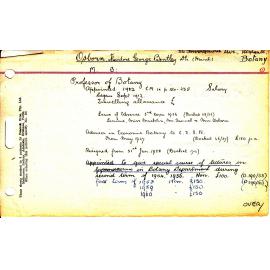 OSBORN, Theodore George Bentley