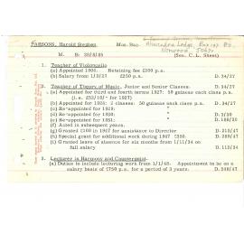 PARSONS, Harold Stephen