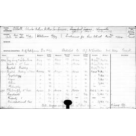 ABBOTT, Charles Arthur Hillas Lempriere