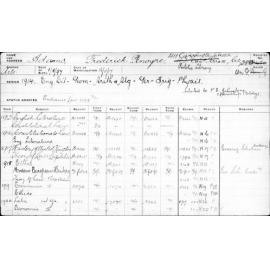 ADAMS, Frederick Penoyre