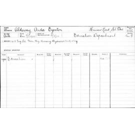 ALDERSEY, Anda Egerton