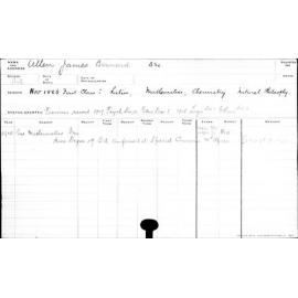 ALLEN, James Bernard
