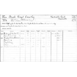 BROOK, Hazel Dorothy