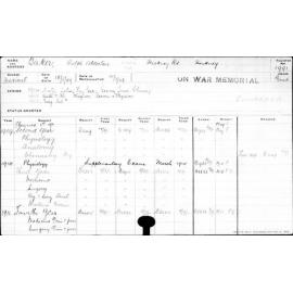 BAKER, Ralph Alderton