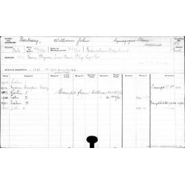 BARBARY, William John