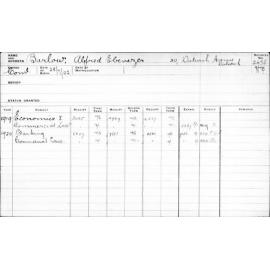 BARLOW, Alfred Ebenezer