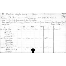 BARLOW, Douglas Lewis