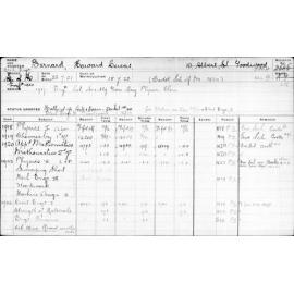 BARNARD, Howard Lucas