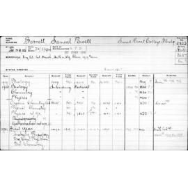 BARNETT, Samuel Powell