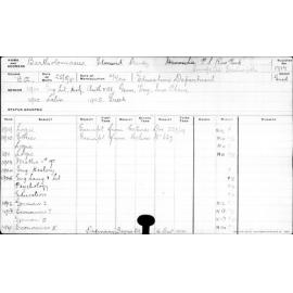 BARTHOLOMAEUS, Edmund Stanley