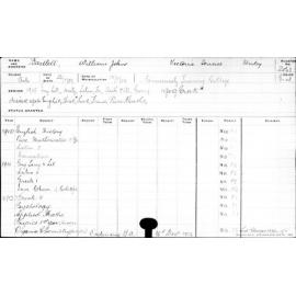 BARTLETT, William John