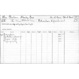 BASHAM, Stanley Eric