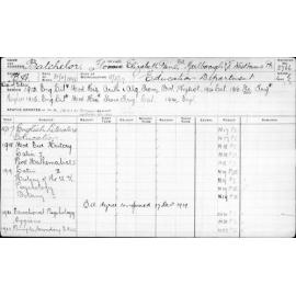 BATCHELOR, Florence Elizabeth Reine