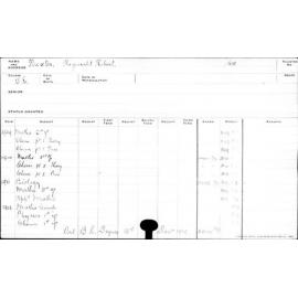 BAXTER, Reginald Robert