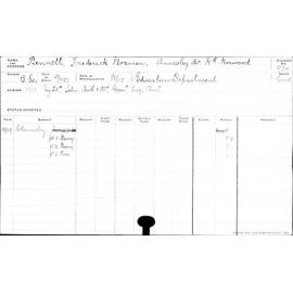 BENNETT, Frederick Norman