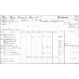 BURR, Frederick Samuel