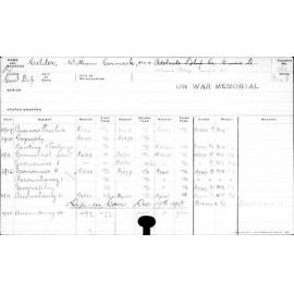 CALDER, William Cormack