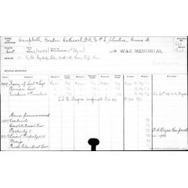 CAMPBELL, Gordon Cathcart