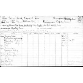 CARMICHAEL, Donald Ross