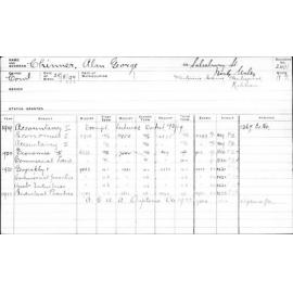 CHINNER, Alan George