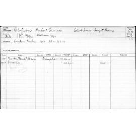 CLAPSON, Herbert Thomas