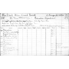 CLARK, Allan David Everett