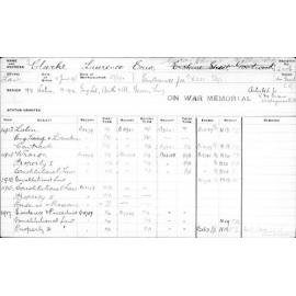 CLARKE, Laurence Eric