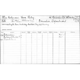 COLEMAN, Vera Ruby