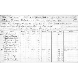 COLMAN, William Russell Goodwin