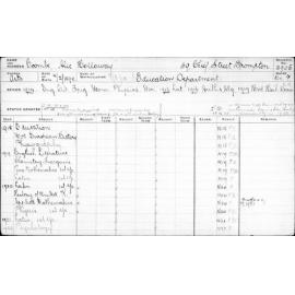 COOMBE, Alec Holloway