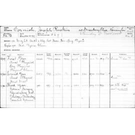 CORNISH, Joseph Ruskin