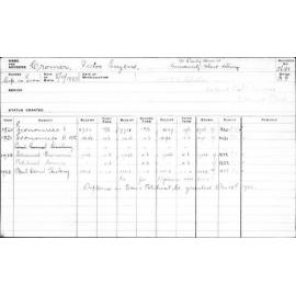 CROMER, Victor Eugene