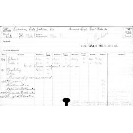 DARWIN, Lisle Julius