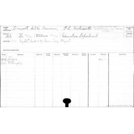 DRISCOLL, Hilda Marion