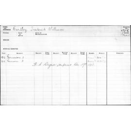 EARDLEY, Frederick William