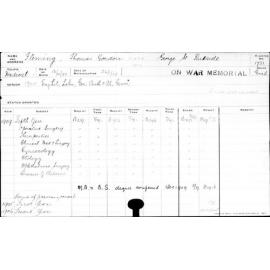 FLEMING, Thomas Gordon