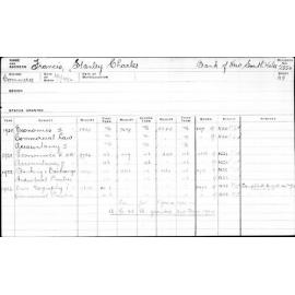 FRANCIS, Stanley Charles